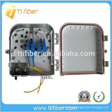 PLC 1X8 com conector SC UPC Caixa de Terminais de Fibra Óptica